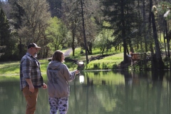 Fishing at the Pond